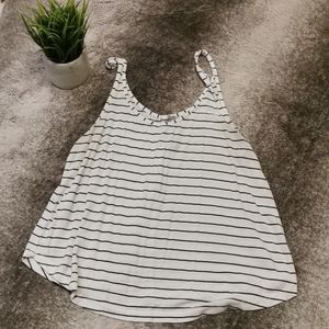 Size small striped scuba tank top